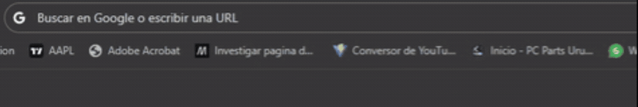 Cómo pegar el enlace en la barra del navegador